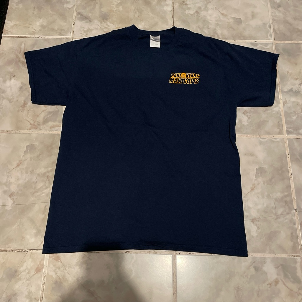Paul Blart Mall Cop 2 2015 Cast  Crew Promo TShirt Sz LRare Comedy Action
